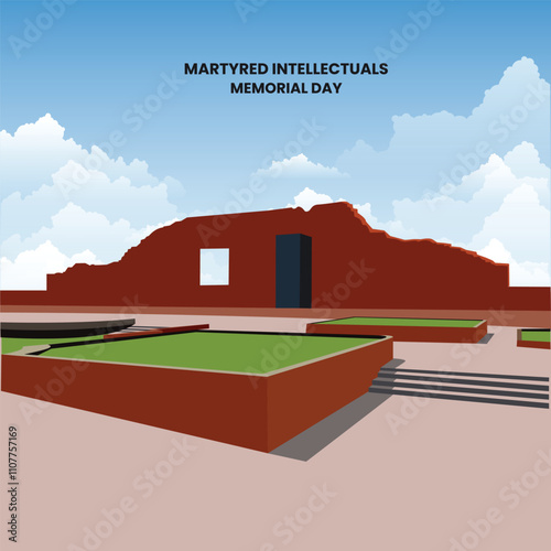 Martyred Intellectuals Memorial Day Front View