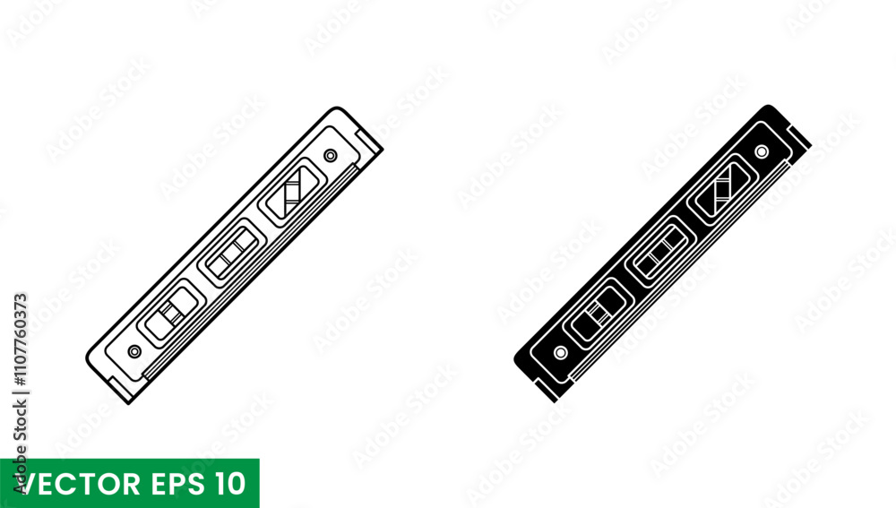 Obraz premium level measuring device vector icon