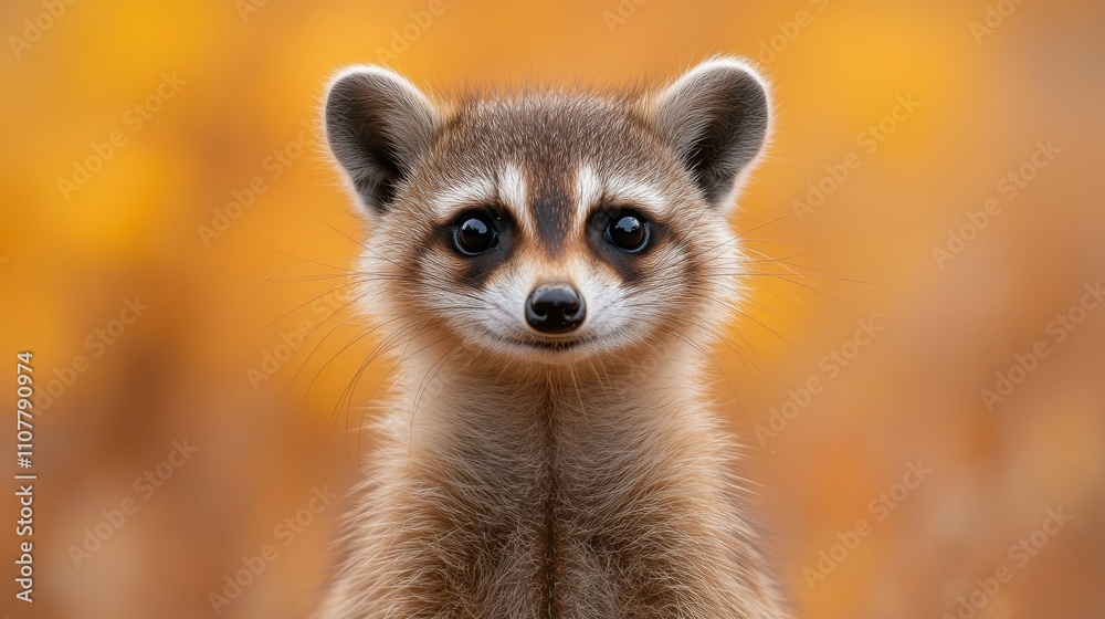 Fototapeta premium a small animal with a white background