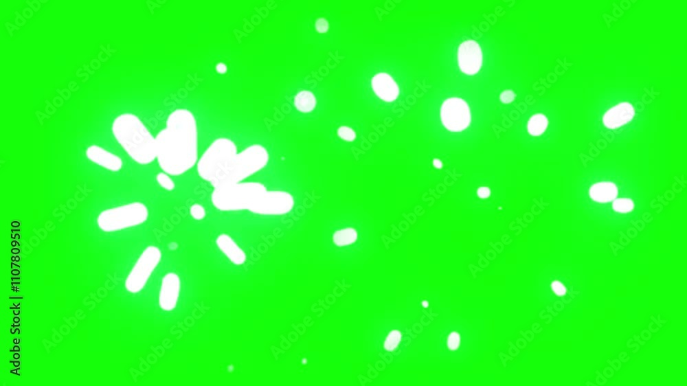 Green screen animation motion graphic with chroma key clip template 4k ...