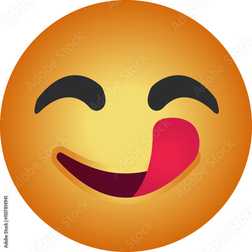 Tongue Happy face