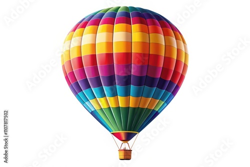 Hot air balloon silhouette serves as a stunning logo design tool; ideal for graphic design, advertising, and marketing campaigns, offering fresh inspiration for aerial photography projects. photo