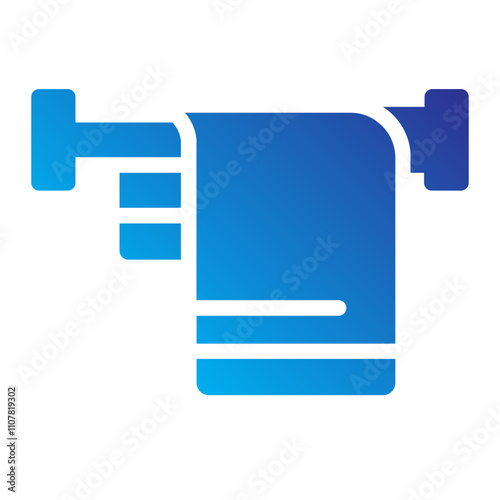 Hanging towel icon