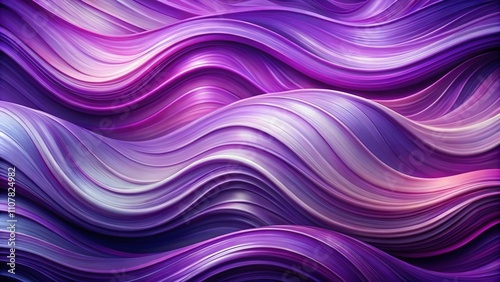 Vibrant Purple Wavy Paint Abstract Art Background for Creative Projects and Digital Design Inspirations