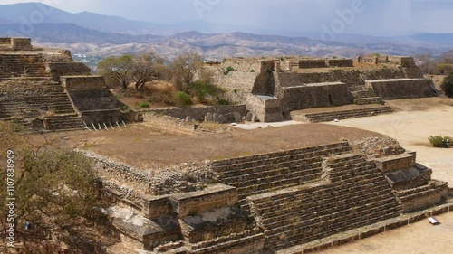Ancient Zapotec City of Monte Albán: Majestic Ruins Overlooking the Valley of Oaxaca, Mexico's Heartland