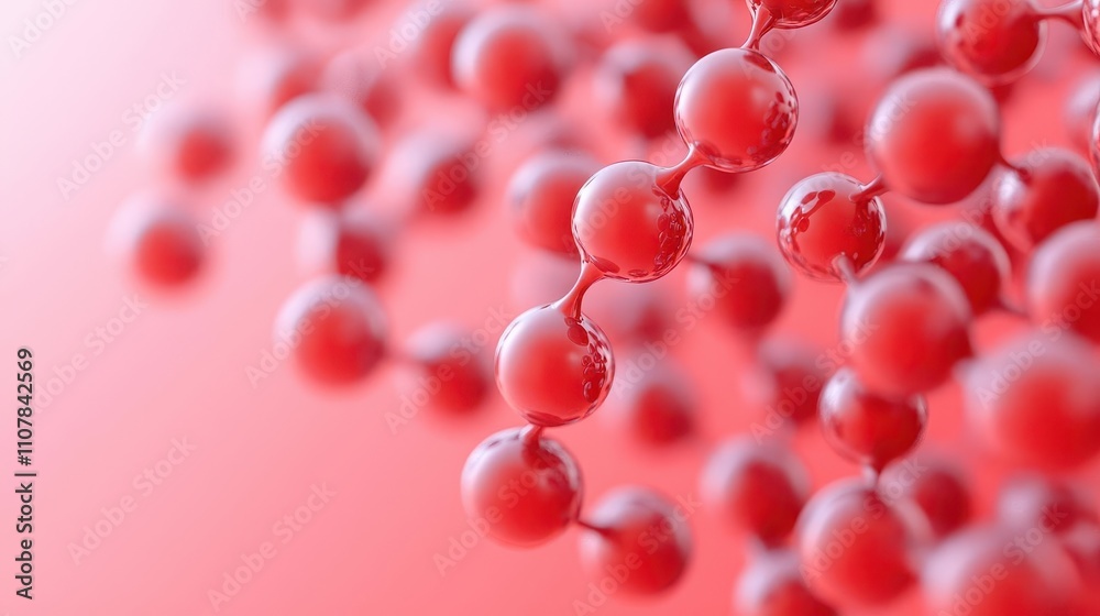 Fototapeta premium Plasmonic nanoparticles, enhancing optical properties, 3D illustration