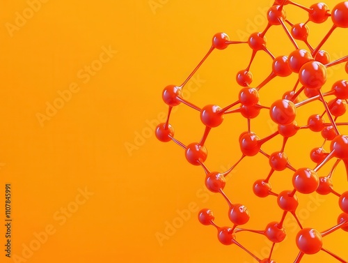 Electroactive polymers, bending with electric current, 3D illustration photo