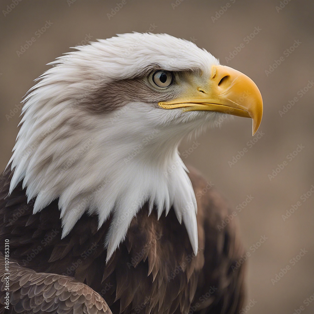 Obraz premium american bald eagle