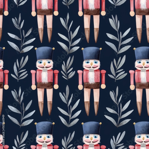 Delightful Nutcracker Watercolor Illustrations