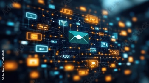 digital marketing newsletter concept diagram send bulk documents via email direct selling projects in business list of customers who want to send by emai photo