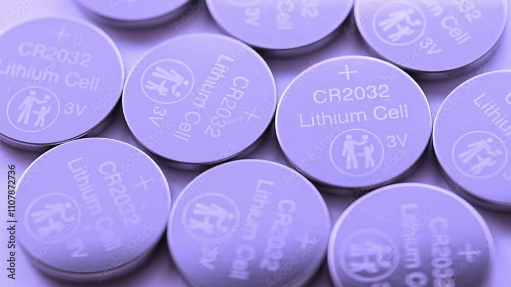 Rotating button batteries for devices that don't fit regular batteries. Small round batteries tablets.