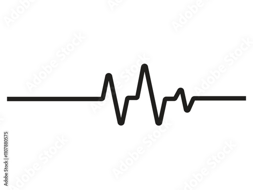 heart beat on ecg