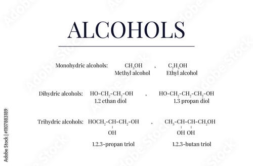 Alcohols