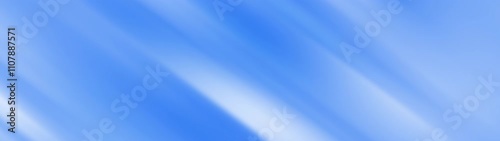 Abstract Blue Hues: A Serene Digital Artwork