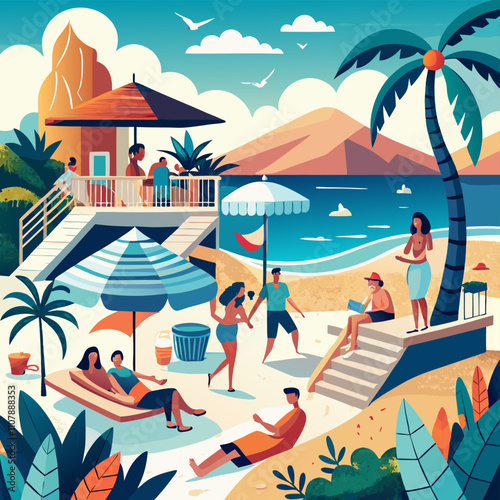 beach-bliss-unwinding-at-sea-travel-retreat-eps