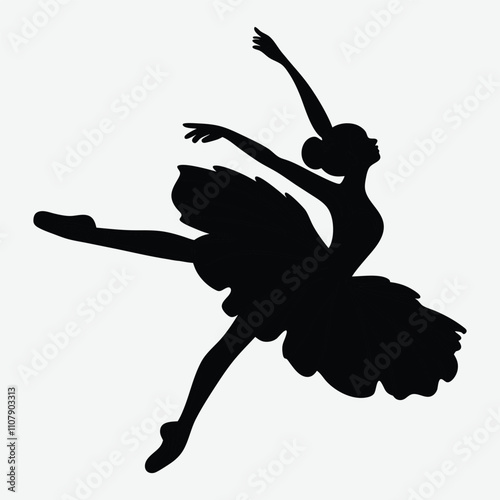  Dancer  silhouette vector art and illustration