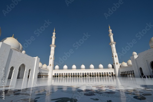 Abu Dhabi, UAE,  Sheikh Zayed Grand Mosque in the Abu Dhabi, United Arab Emirates