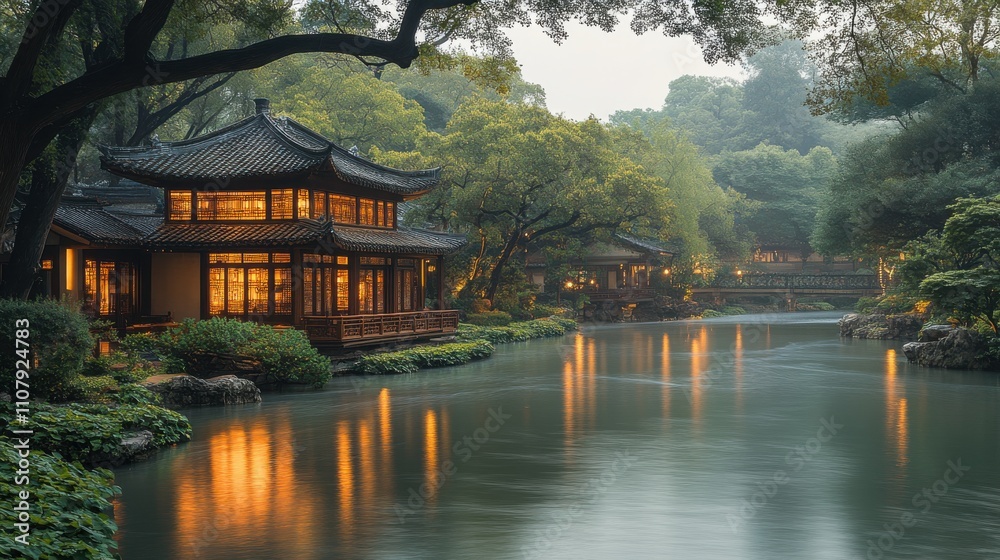 Fototapeta premium suzhou garden landscape in china