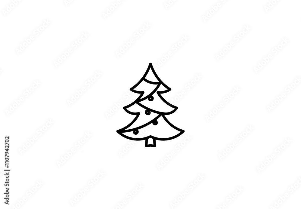 Fototapeta premium Christmas tree