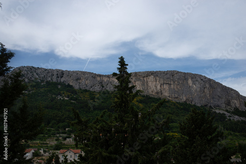 landscape with clouds
