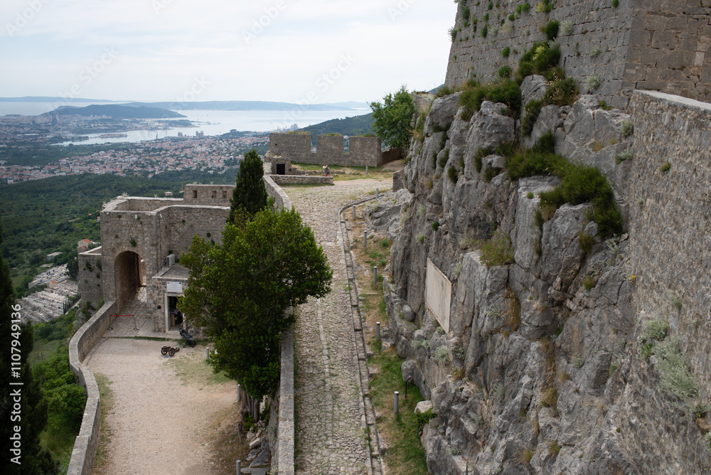 Fototapeta premium ruins of the castle