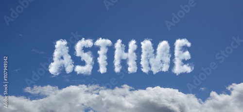 asthme nuages photo