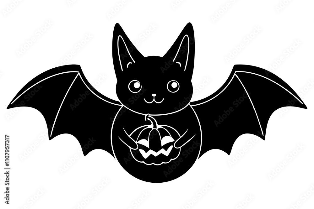Obraz premium halloween bat