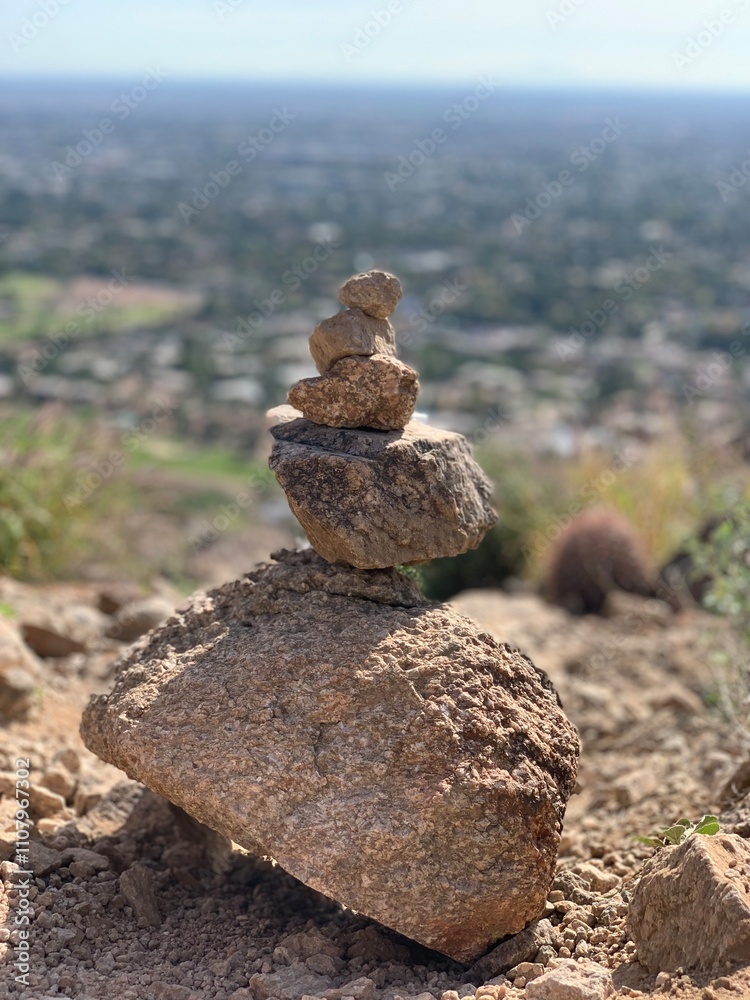 Obraz premium stack of stones