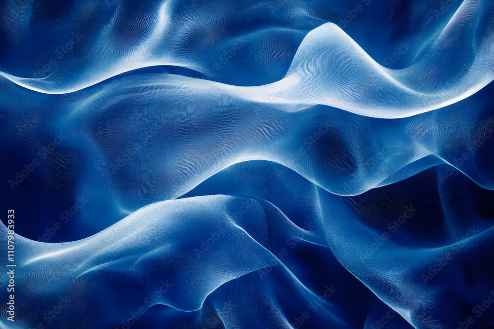 Obraz premium Glowing Abstract Design with Dynamic Energy and Digital Motion