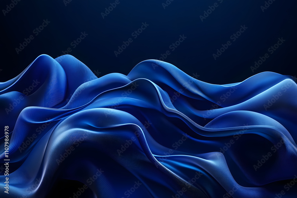 Obraz premium Glowing Abstract Design with Dynamic Energy and Digital Motion
