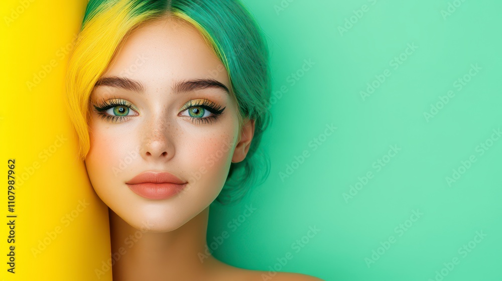 Creating Vibrant Beauty With a Splash of Color and Artistic Flair in Modern Fashion Creating Vibrant Beauty With a Splash of Color and Artistic Flair in Modern Fashion