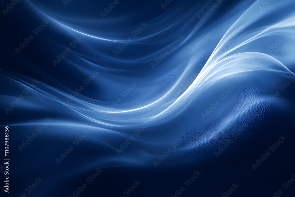 Obraz premium Glowing Abstract Design with Dynamic Energy and Digital Motion
