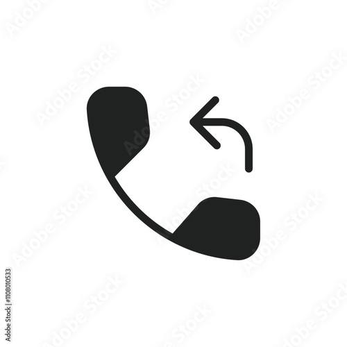 Call back icon web design in vector