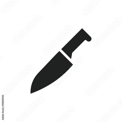 cooking chef knife icon web design in vector