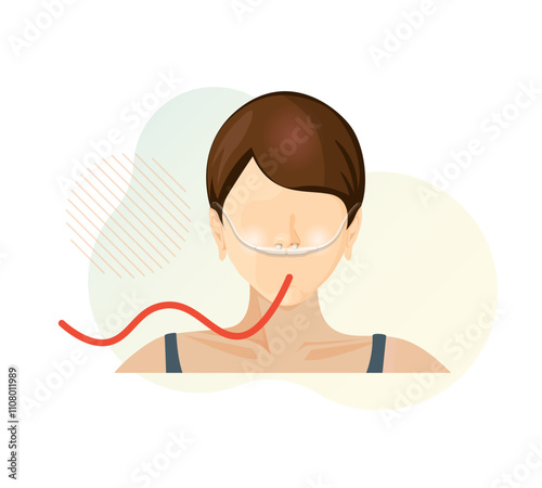 Novel Coronavirus - Non Invasive Ventillation Support with Oxygen Therapy - Icon