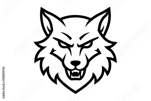 wolf head mascot