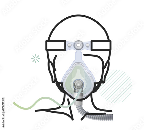 Novel Coronavirus - Non Invasive Ventillation Support with Oxygen Therapy - Icon