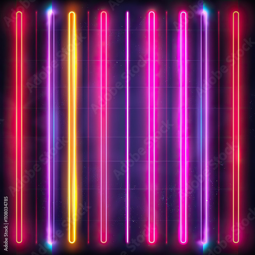Glowing saber arcs and lines converging into an abstract, energetic form