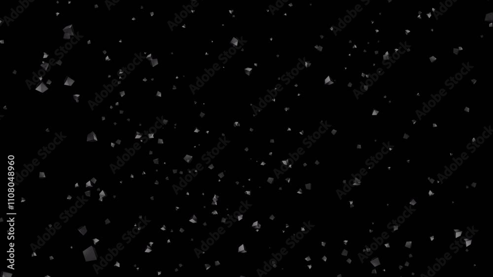 Cube Explosion. Burst of Boxes. Box Shape Particle Blast. Transparent Background. Alpha Channel Cube Explosion. Burst of Boxes. Box Shape Particle Blast. Transparent Background. Alpha Channel
