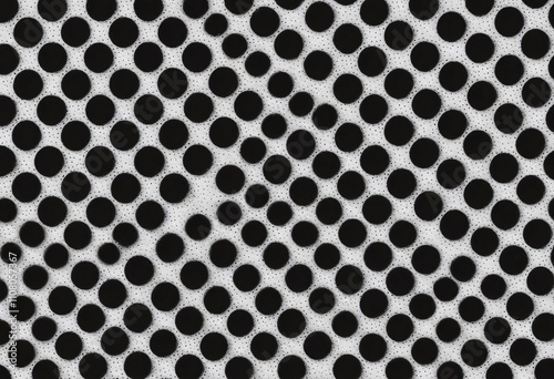 Captivating Halftone Swirls in Monochrome Splendor