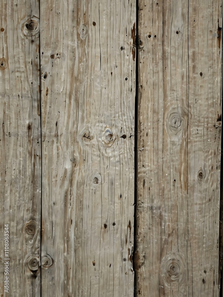Fototapeta premium Old white wood texture background.