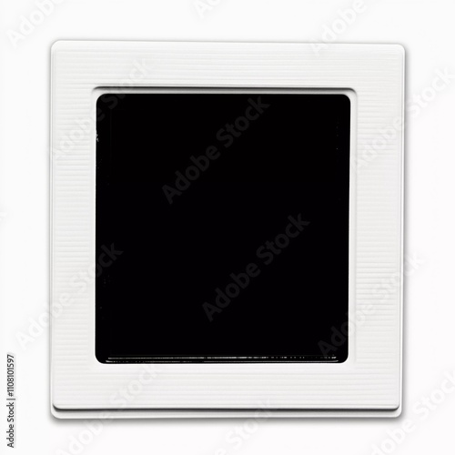 Polaroid Photo Isolated on  White Background, Blank  Polaroid Photo Frame, Photo, Polaroid Frame 