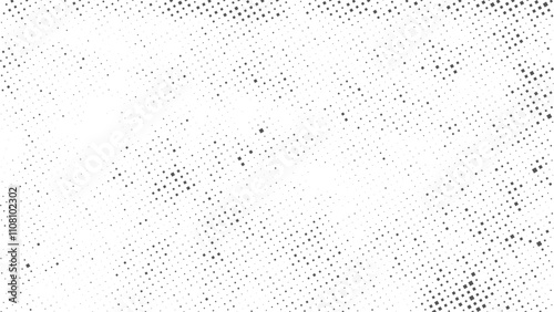 Monochrome Halftone Texture with Abstract Vertical Patterns and Gradient Effect
