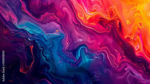 Abstract Colorful Background: General colorful abstract background.