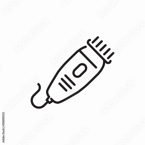 electric razor icon sign vector