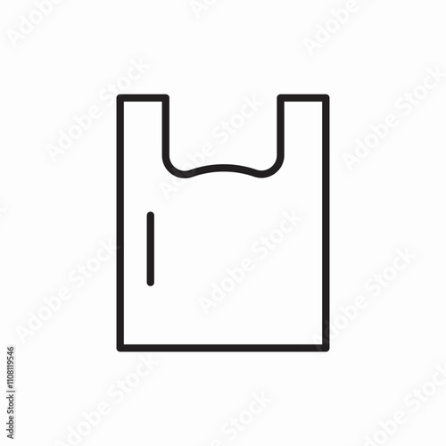 cellophane packet icon sign vector
