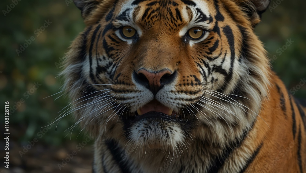 Obraz premium Portrait of a tiger.