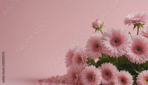 Artistic flower background in different kind of flowers roses and more