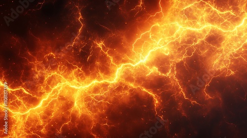 Fiery Cosmic Energy Surges with Plasma Lightning and Electric Explosions in Space