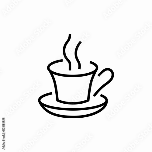 coffee cup icon sign vector